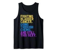 Hombre Divertido paciente de quimioterapia luchador contra el cáncer de vejiga inspirador Camiseta sin Mangas