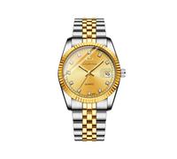 (Hombre Dorado) Reloj de marca de lujo CHENXI para mujeres y hombres, reloj impermeable, reloj de pulsera