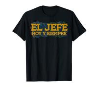 Hombre El Jefe Playera Regalo Para Papa Best Dad Spanish Camiseta