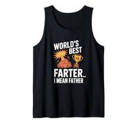 Hombre El mejor día del padre más lejano, quiero decir, padre Camiseta sin Mangas