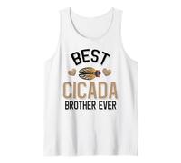 Hombre El Mejor Hermano de cigarra Camiseta sin Mangas