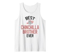 Hombre El Mejor Hermano de la Chinchilla Camiseta sin Mangas