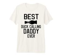 Hombre El Mejor papá Llamando a un Pato Camiseta Premium