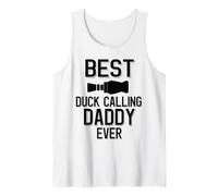 Hombre El Mejor papá Llamando a un Pato Camiseta sin Mangas