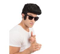 Hombre Elvis Peluca 1950S Osito Niño Danny Rock&Roll Disfraz Retro Rock Rocker