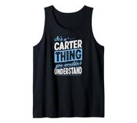 Hombre Es una Cosa de Carter Que no entenderías Nombre Camiseta sin Mangas