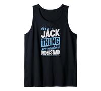 Hombre Es una Cosa de Jack Que no entenderías Nombre Camiseta sin Mangas