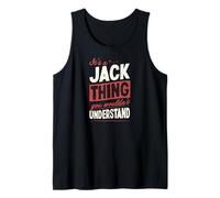Hombre Es una Cosa de Jack Que no entenderías Nombre Camiseta sin Mangas