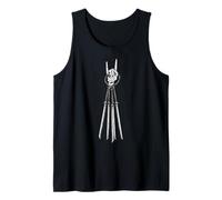 Hombre Espada Ninja Samurai Katana Retro Vintage 90s Alt Metal Camiseta sin Mangas