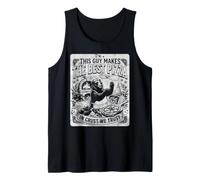 Hombre Este Tipo Hace el Mejor Chef Italiano de Pizza Camiseta sin Mangas