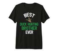 Hombre Familia de Fuentes Best Duck Hunting Brother Ever Cool Duck Camiseta Premium