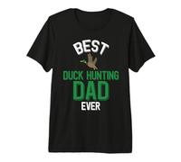 Hombre Familia de Fuentes Best Duck Hunting Dad Ever Cool Duck Camiseta Premium