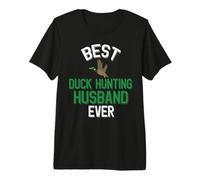 Hombre Familia de Fuentes Best Duck Hunting Husband Ever Cool Duck Camiseta Premium