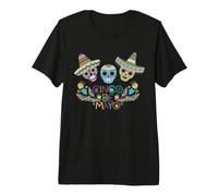 Hombre Fiesta del Festival Mexicano del Cinco de Mayo Camiseta Premium