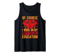 Hombre Fitness Fanatics Work On My Physical Education Gimnasio De Camiseta sin Mangas