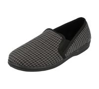 Hombre Four Seasons Marrón sin Cordones Pantuflas: Andrew