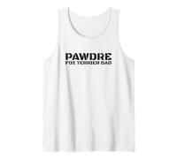 Hombre Fox Terrier Dad Dog Father Pet Owner Camiseta sin Mangas
