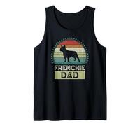 Hombre Frenchie Dad, Father's Day, French Bulldog Dad Camiseta sin Mangas