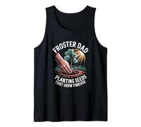 Hombre Froster Dad plantando semillas que crecen para siempre Día del Padre Da Camiseta sin Mangas