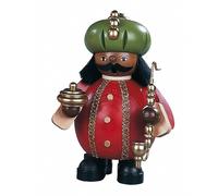 Hombre fumador Baltasar, los tres reyes magos, 14 cm. de alto, original de lo...