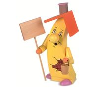 Hombre fumador casa moderno, 25 cm. de alto, original de los Mo.. MU 16554 nuevo