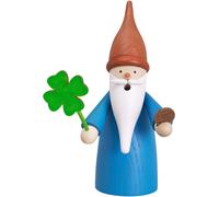 Hombre fumador duende de la suerte, 16 cm. de alto, original de.. SV 12311 nuevo