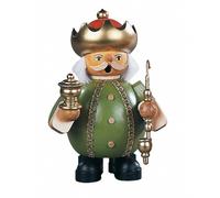 Hombre fumador Gaspar, los tres reyes magos, 14 cm. de alto, original de los ...