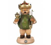 Hombre fumador Gaspar, los tres reyes magos, 18 cm. de alto, original de los ...