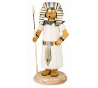 Hombre fumador Tutankamón, antiguo rey egipcio (faraón), 29 cm... MU 16810 nuevo