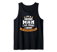 Hombre Funny Dad Daddy Grown Man Do What Daughter Wants Fathers Day Camiseta sin Mangas