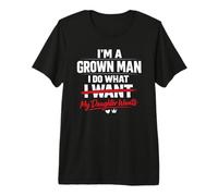 Hombre Funny Dad Father I'm A Grown Man I Do What My Daughter Wants Camiseta Premium