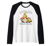 Hombre Funny Dad Saying Fathers Day GNOME For School Bus Driver Camiseta Manga Raglan