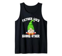 Hombre Funny Fathers Day GNOME Grandpa Graphic For Men Yoga Dad Camiseta sin Mangas