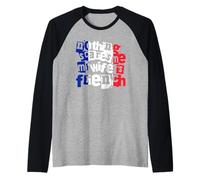 Hombre Funny France Nada me Asusta Mi Esposa es Francesa Camiseta Manga Raglan