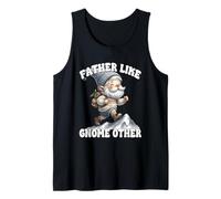 Hombre Funny Hiker Dad Saying And Father Gnome Pun For Trail Runner Camiseta sin Mangas
