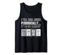 Hombre Funny PAPÁ Ciencia Pun - I Tell Dad BROMAS PERIODICALMENTE ELEMEN Camiseta sin Mangas