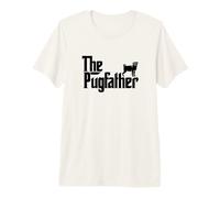 Hombre Funny Pug Owner The Pugfather Father Gift Camiseta Premium