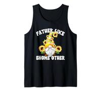Hombre Funny Sunflower Dad Graphic For Men Grandpa Gardening GNOME Camiseta sin Mangas