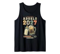 Hombre Futuro Abuelo 2027 Anuncio Embarazo Voy A Ser Abuelo Camiseta sin Mangas