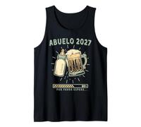 Hombre Futuro Abuelo 2027 Nieto En Camino Revelación Abuelo Camiseta sin Mangas