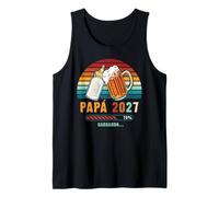 Hombre Futuro Papá 2027 Papá Esperando Bebé Voy A Ser Papá Camiseta sin Mangas