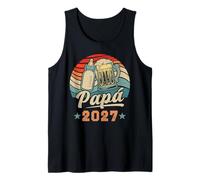 Hombre Futuro Papá 2027 Ya Soy Papá De Recién Nacido Camiseta sin Mangas