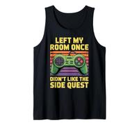 Hombre Gaming Apparel Video Game Funny Gamer Boys Teens Retro Camiseta sin Mangas