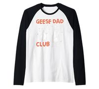 Hombre Gansos Dad Club Goose Duck Hombres Día del Padre Camiseta Manga Raglan