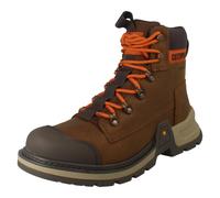 Hombre Gato Cuero Cordones Impermeable Botas de Trabajo - Colorado Expedition Wp
