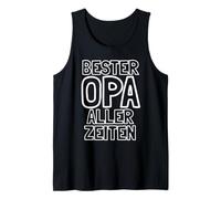Hombre German: Bester Opa Aller Zeiten Best Grandpa of All Times Camiseta sin Mangas