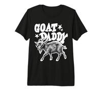 Hombre Goat Daddy Funny Farm Animal Dad Humor Camiseta Premium