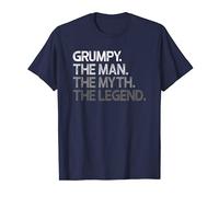 Hombre Grumpy Man The Myth Legend Camiseta
