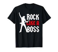 Hombre Guitarrista Principal Rítmico Banda De Rock Like A Boss Camiseta
