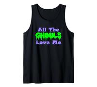 Hombre Halloween Todos los demonios me aman, chicos graciosos Camiseta sin Mangas